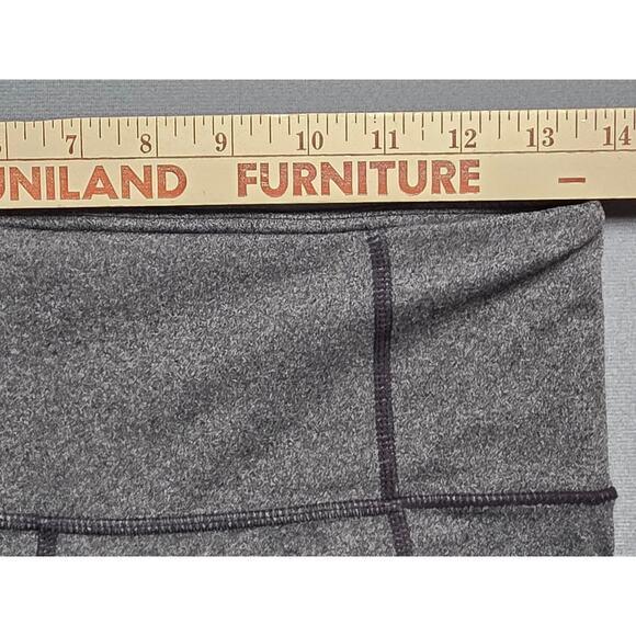Athleta Womens Medium Wide Leg Gray Leggings Athleisure Casual Travel Lounge - Picture 5 of 7